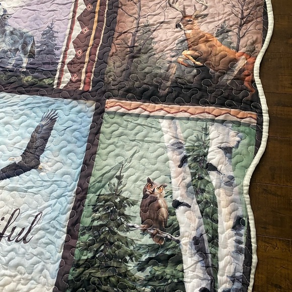 Nature sense Religious throw - Picture 6 of 11